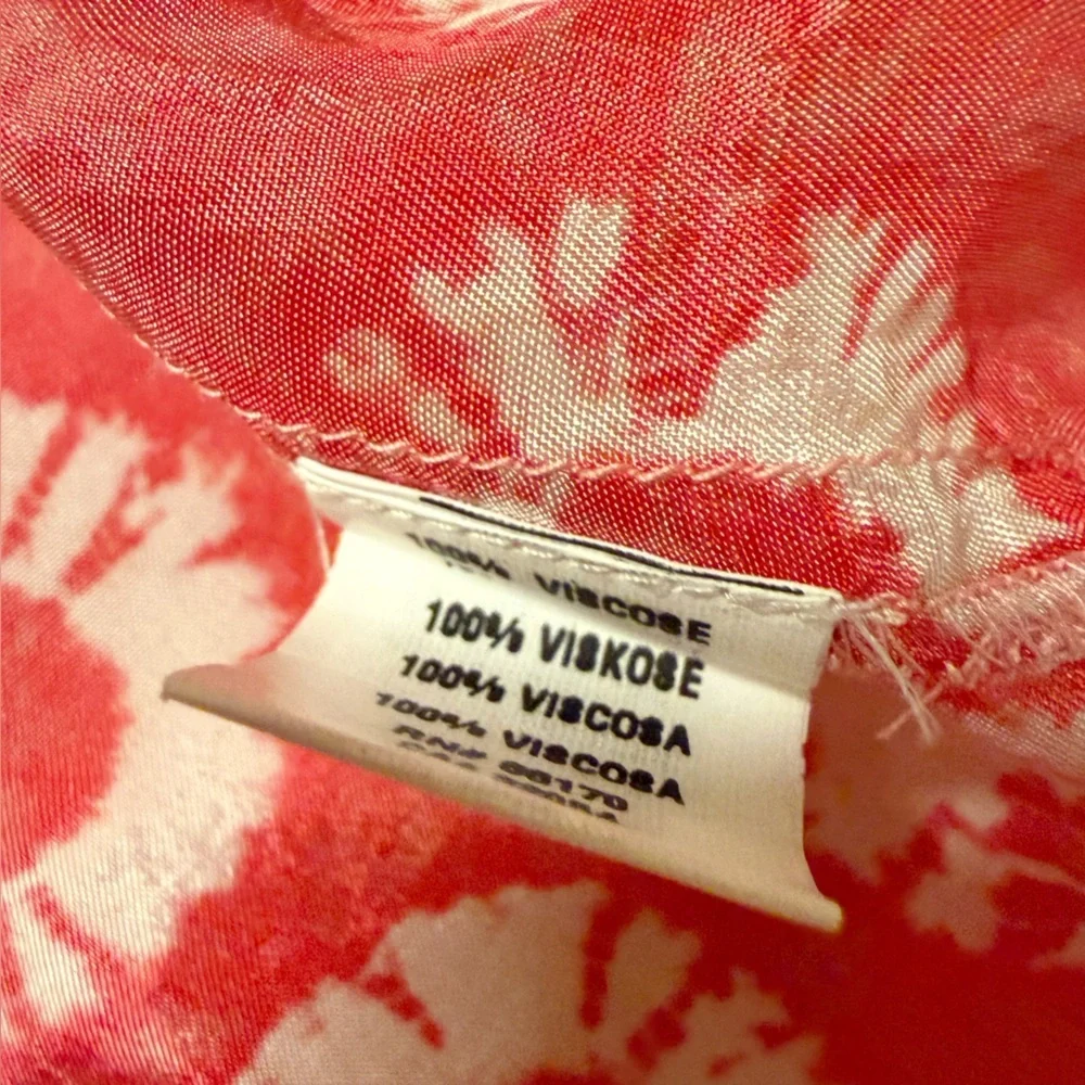 Bl-nk Anthropologie Lia Shibori Pink & Red Tie Dye Kimono Cardigan - Picture 12 of 13